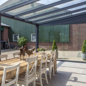 Alumaximal Terrassenüberdachung Glas