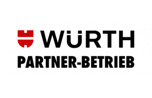 Logo des Würth Partner-Betriebs.