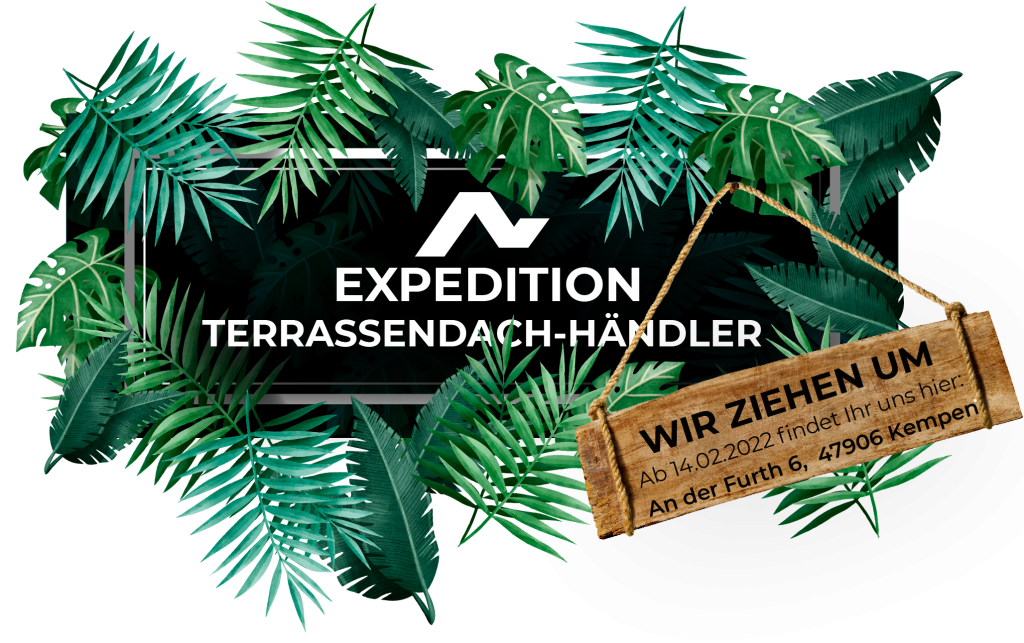 Expedition Terrassendach-Händler