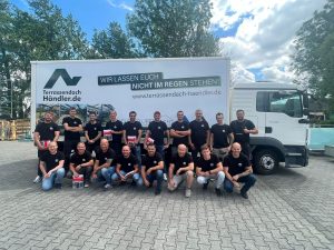 Montageteams und Aufmaßtechniker