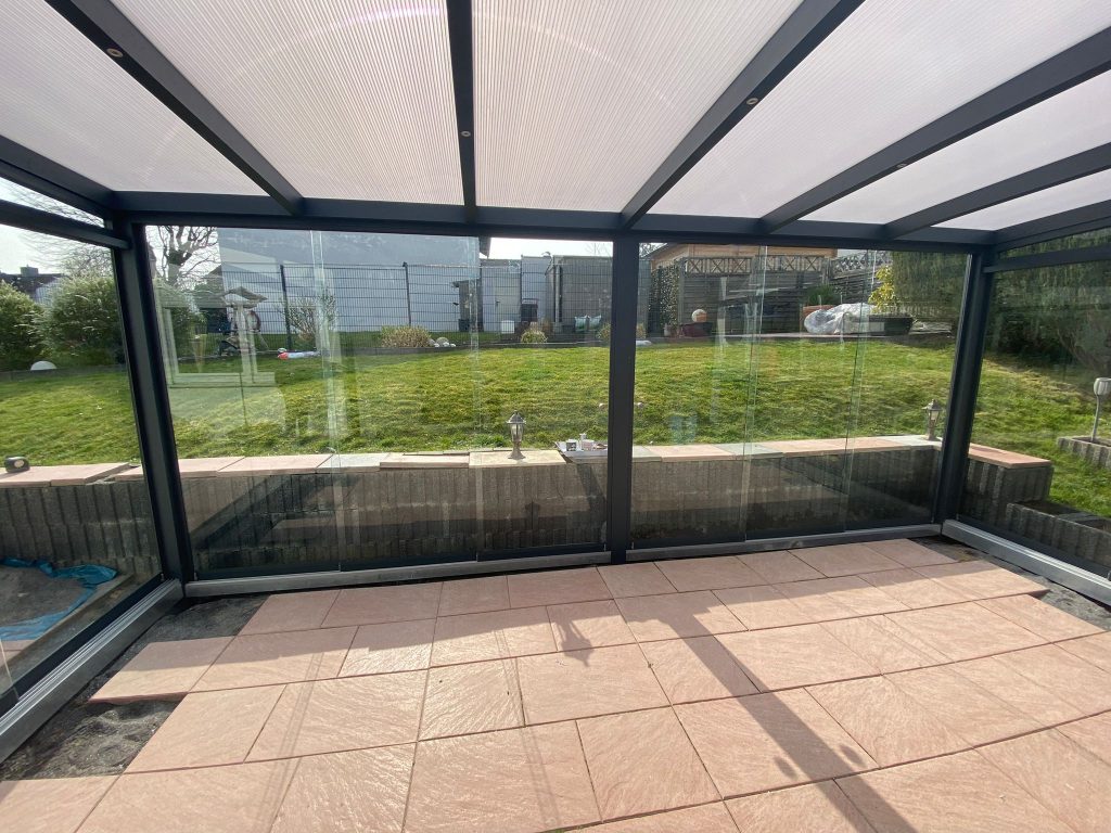 TDLuxor Terrassendach freistehend mit Poly