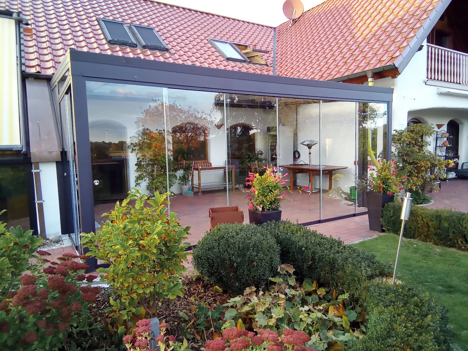 Ein neuer Kaltwintergarten in Achim TerrassendachHaendler.de