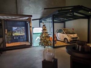 Weihnachtlicher Showroom